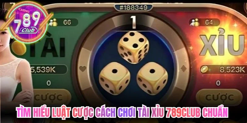 Tìm hiểu luật cược cách chơi tài xỉu 789club chuẩn 